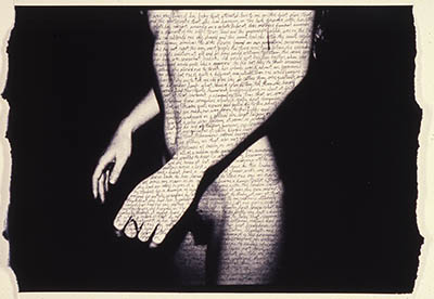 from the Text Body series, 1978