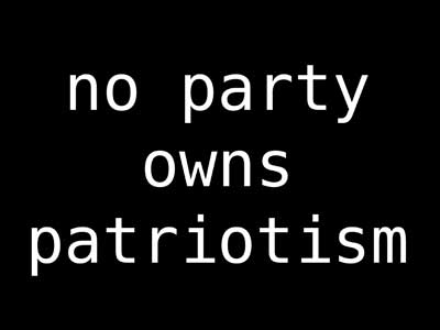 photograph from the Patriotism Variation series