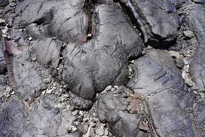 Lava flow from Mount Hualalai, Hawaii