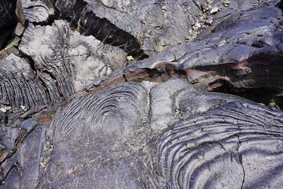 Lava flow from Mount Hualalai, Hawaii