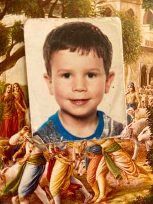 Photograph based on the Anderson Erikson Dairy Missing Children Milk Campaign where photographs of missing children were printed on the sides of milk cartons